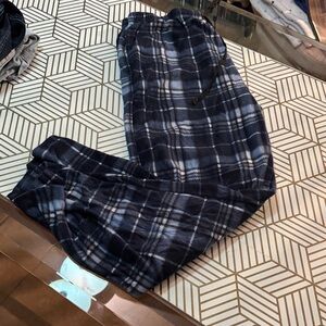 Men's Navy Flannel PJ’s